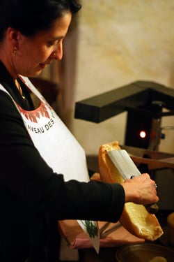 scraping raclette