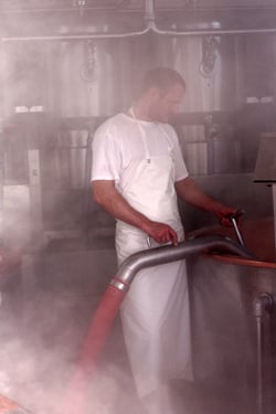 cheesemaking man