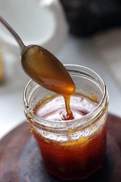 orange caramel sauce