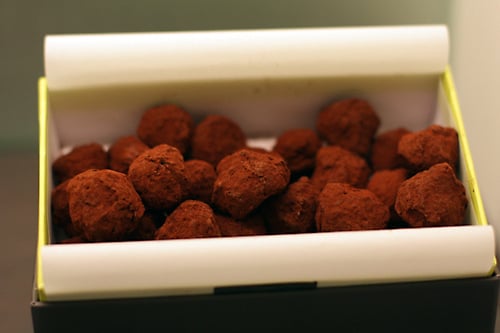 chocolate truffles