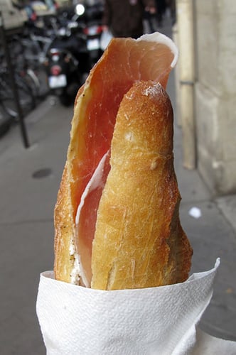 The Sandwich At Le Petit Vendome In Paris
