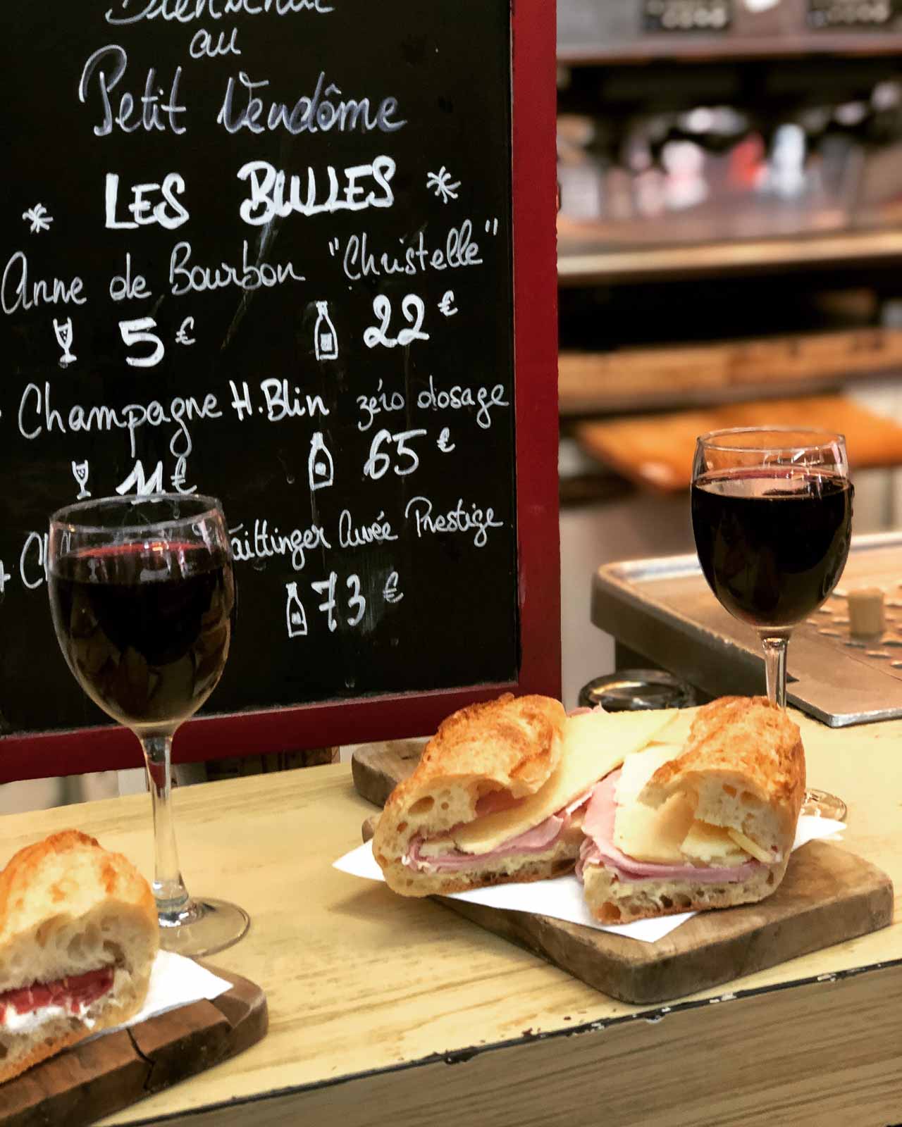 The Sandwich At Le Petit Vendome In Paris The Sandwich At Le Petit Vendome In Paris