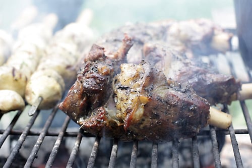 grilled lamb