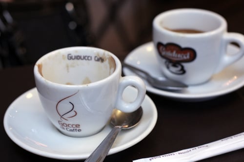 gocce di caffè