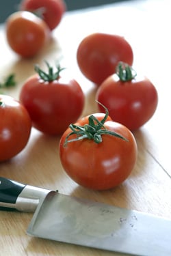 tomatoes for Tabbouleh