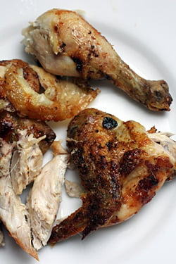 roast chicken / poulet rôti