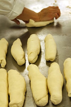 shaping bread