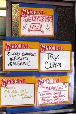 ice cream specials