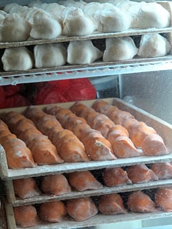 korean dumpling rack