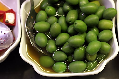 green olives