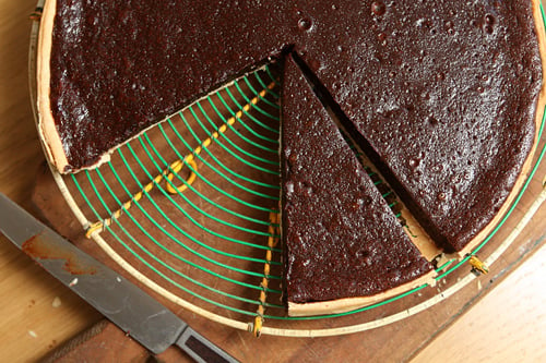 chocolate tart