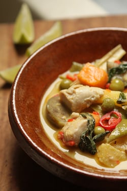 Thai green curry