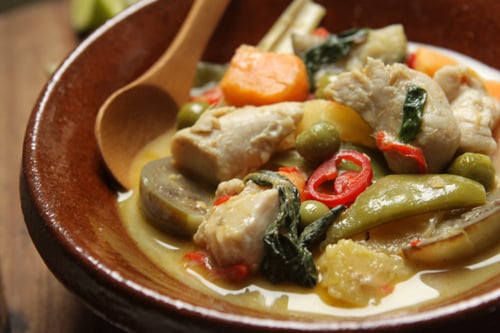 Thai green curry