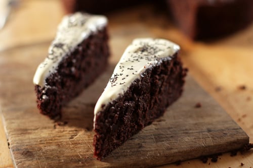 chocolate-beet cake