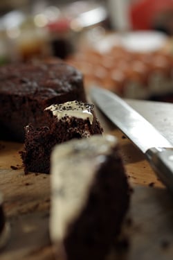 chocolate-beet cake