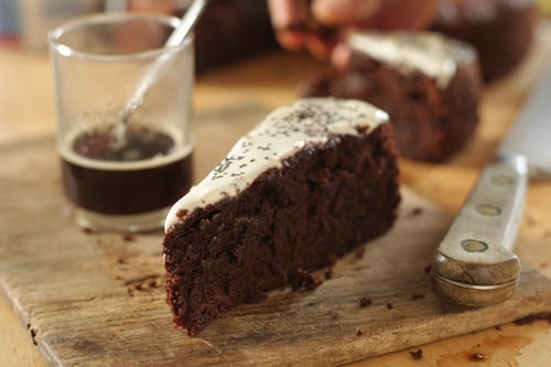 chocolate-beet cake