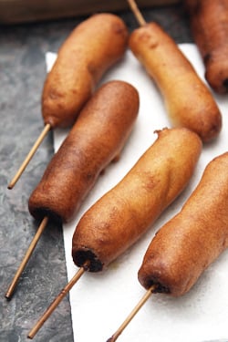 Corn dogs