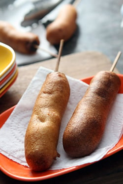 Corn dogs