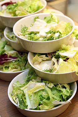 Poilâne green salads