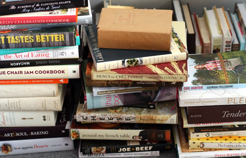 cookbook pile up