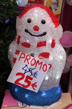 promo snowman