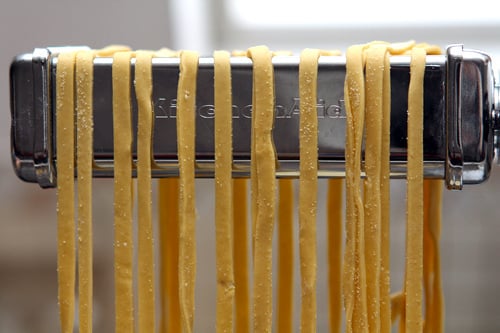 The sheeter for fresh pasta - Homemade pasta