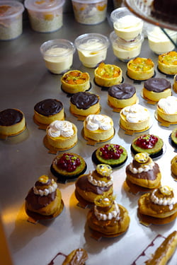 helmut newton gluten-free pastries in paris