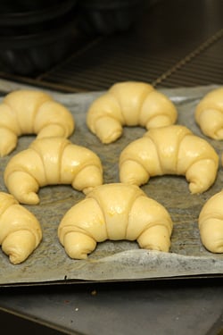 croissants at La Pâtisserie Paris