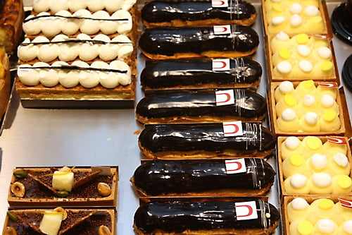 pastries at La Pâtisserie