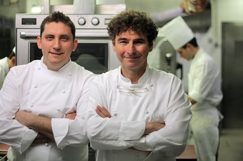 chefs at Hotel de Paris