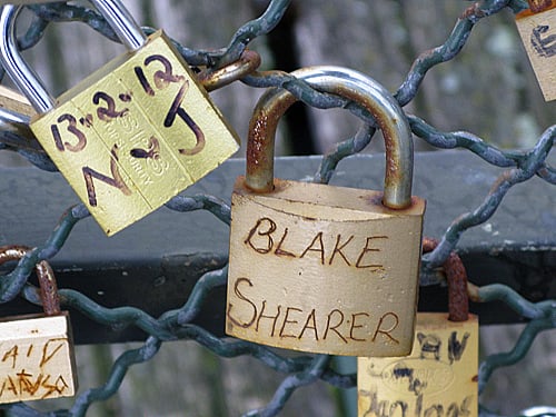 blake shearer - Pont des Arts, Paris