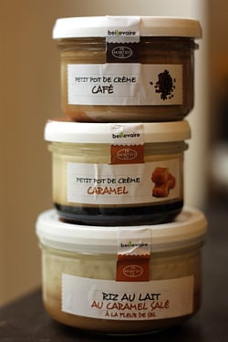 riz au lait & pots de crรจme