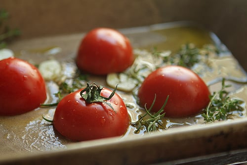 oven-roasted tomatoes 