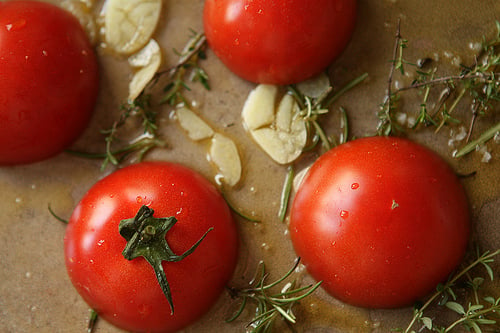 oven-roasted tomatoes 