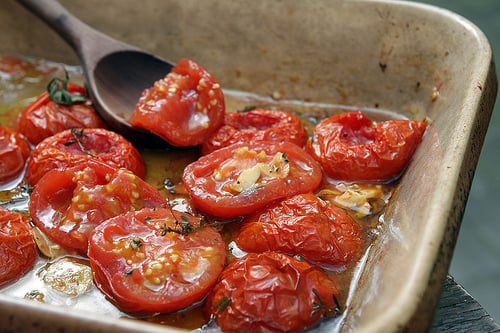 oven-roasted tomatoes