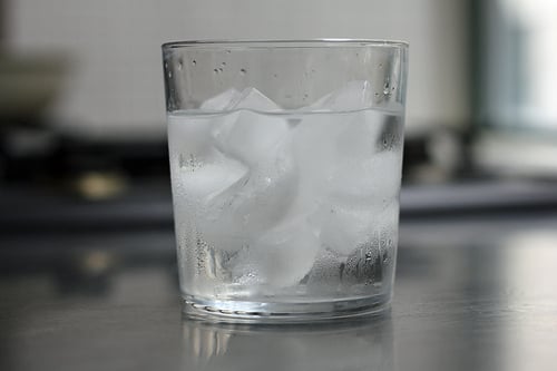 ice water