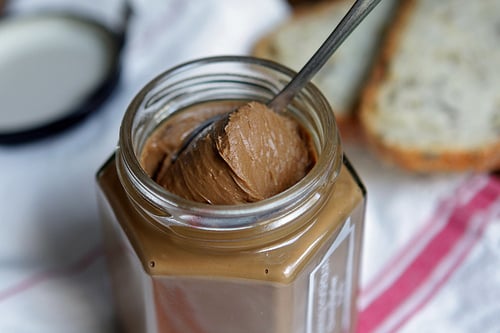 Hazelnut-praline spread from Jean-Charles Rochoux (Paris)