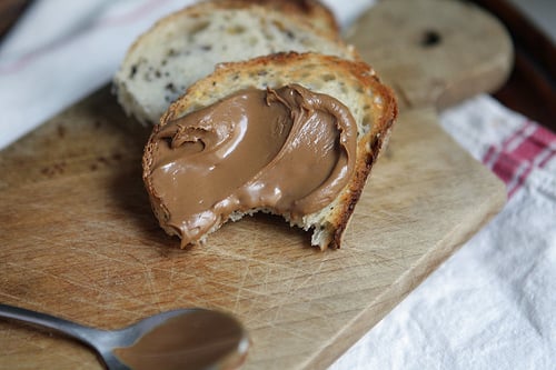 Hazelnut-praline spread from Jean-Charles Rochoux (Paris)