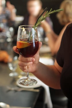 red wine cocktail