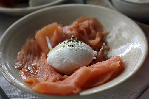 smoked salmon