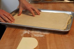 pizza dough pan