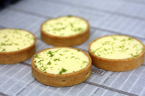 jacques genin lime tartlets