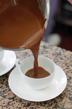 Jacques Genin'a chocolat chaud