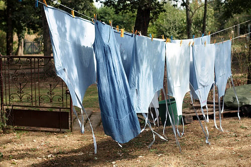 blue laundry