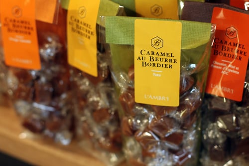 salted butter caramels (Bordier)