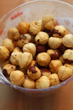 hazelnuts for baci di dama