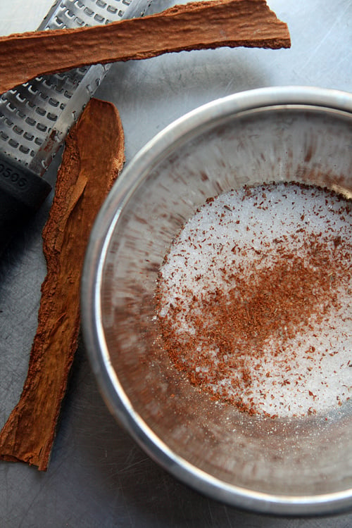 ground cinnamon for gooey cinnamon cake