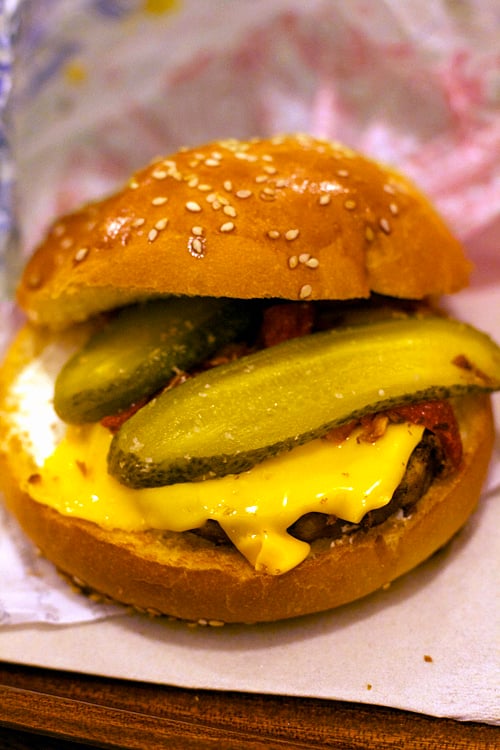 eastside vegetarian hamburger in Paris