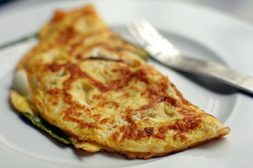 kimchi omelet