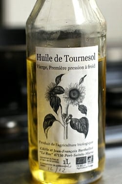 sunflower oil